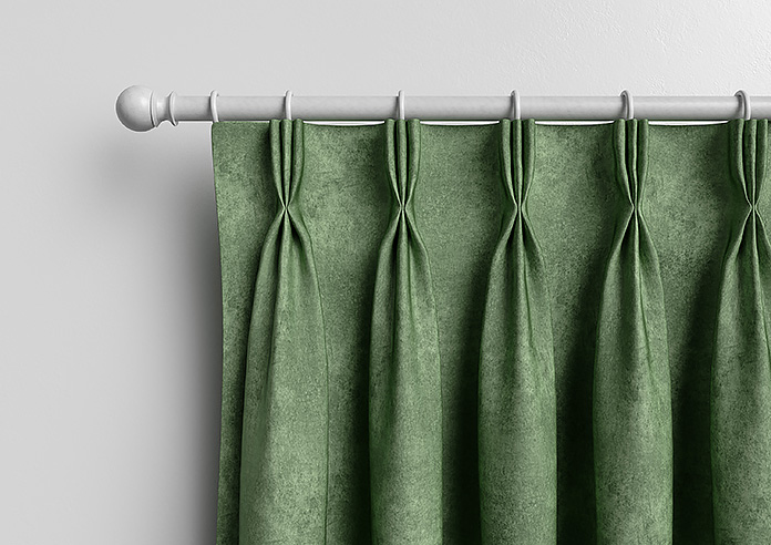 Florence Faux Suede, Hunter Green - Made to Measure Curtains - Image 11